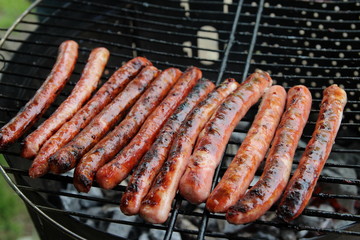 grillade de saucisses