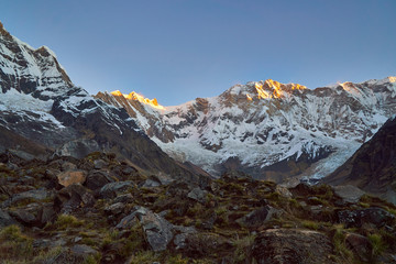 Annapurna Base Camp mountains Himalayas