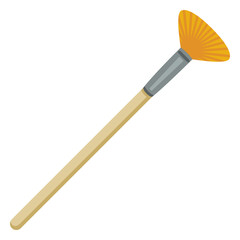 Vector Color Flat Icon - Painting Brush