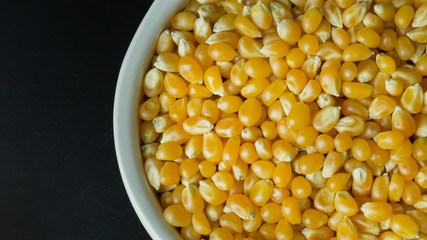 corn seeds close up background image.