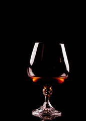 Obraz na płótnie Canvas Cognac glass