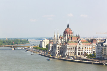 Fototapeta na wymiar Parlamient of Budapest