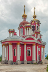 SOCHI, RUSSIA - JUNE 3, 2017: Panteleimon Temple of the Healer.