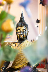 Buddha statue in wat phra si sanphet in Ayutthaya, Thailand