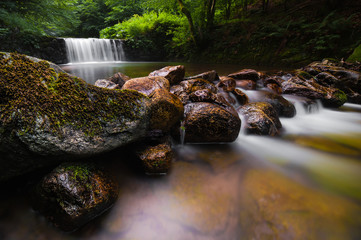 waterfall water stream cascade - 210038592