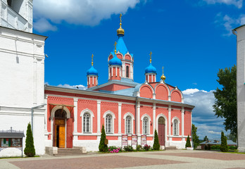 Fototapeta na wymiar Church of the Tikhvin Icon of the Mother of God