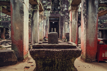 Ancient and majestic temple of Preah Khan.