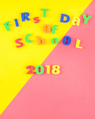 Back to school concept