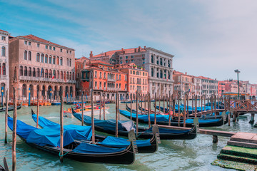 Obraz na płótnie Canvas Streets and canals, Venice Italy