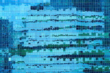 Skyscraper wall. Abstract architectural background.