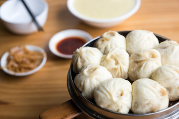 Chinese dumplings,snack,dim sum. Ready to eat. Xiaolongbao
