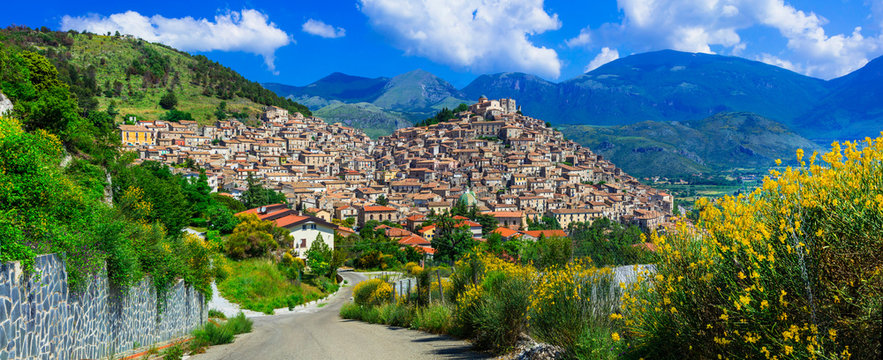 Morano Calabro - one of the most beautiful villages of Italy. Calabria
