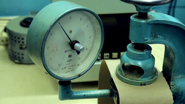 Quality laboratory of paper mill