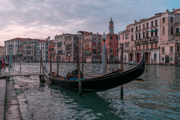 Fototapeta na wymiar Streets and canals, Venice Italy