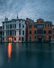 Fototapeta na wymiar Venice canals and boats, Italy