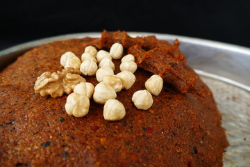 hazelnut and walnut cig kofte,Cig kofte / Turkish Food

