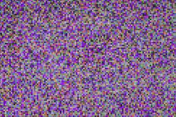 Pixel pattern of a digital glitch / Abstract background, pattern of a digital glitch.