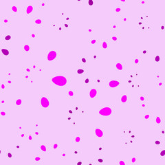 Abstract calm vector with an imitation lilac petals on a pink ba