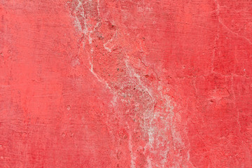 Wall fragment with scratches and cracks