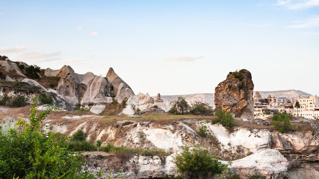 suburbs of Goreme town in Cappadocia