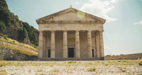 Fototapeta na wymiar old church in greece