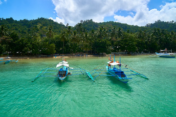 Fototapeta na wymiar El Nido Island Hopping Palawan Philippines 