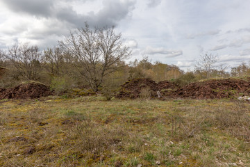 Walk over old mining area