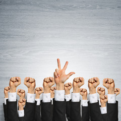 Business and teamwork concept