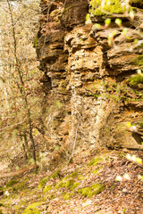 Walk over old mining area
