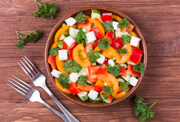 Traditional greek salad