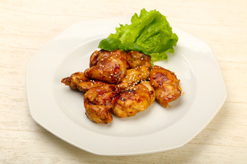 Teriyaki thighs