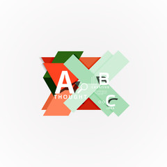 Paper option steps diagram infographic layout