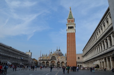 Dzwonnica św. marka na Placu św. Marka w Wenecji