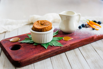 Carrot Cake Souffle