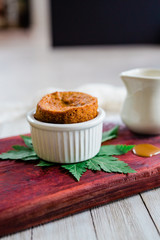 Carrot Cake Souffle