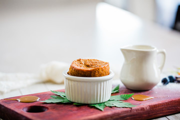 Carrot Cake Souffle