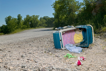 trash can in the park