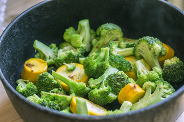 Brokkoli Nudel Pfanne