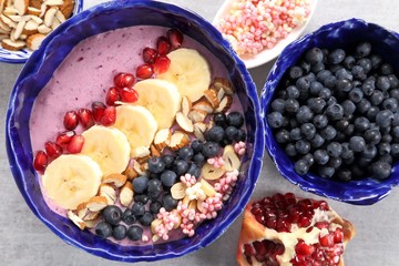 Smoothie bowl.
