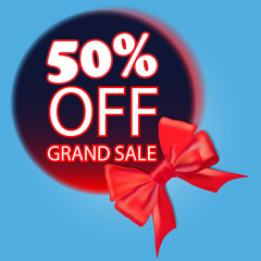 Fototapeta premium big summer sale illustration jpg