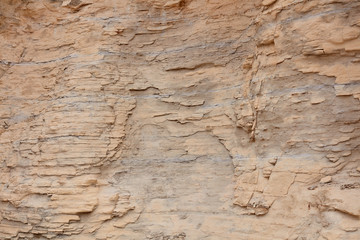 Limestone surface of Castle Rock from Kansas