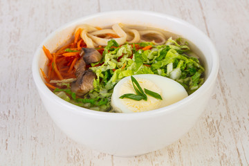 Asian Ramen soup