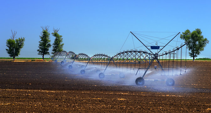 field irrigation system for better plant growth and further cultivation and growing of agricultural crops.