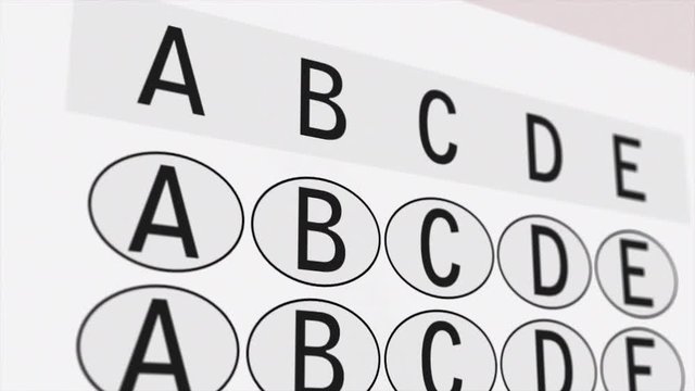Zoom in on Standardized Test Bubbles