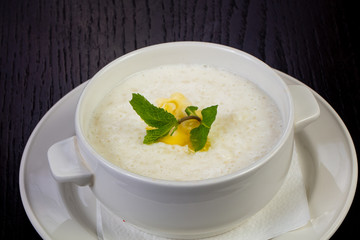 Sweet rice porridge
