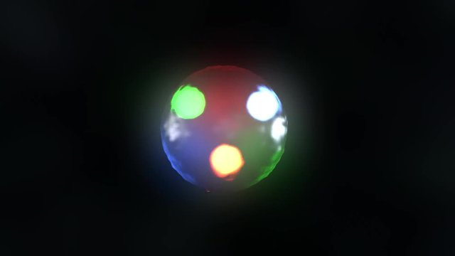 An Animated Zoom in on a Hydrogen atom to reveal Quarks at the center