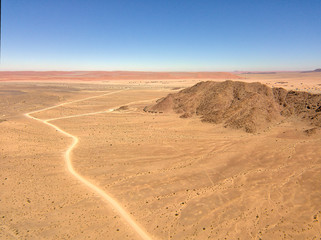 Desert Sand Dunes in Southern Namibia taken in January 2018