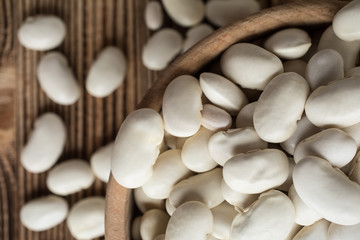 Dried white bean.