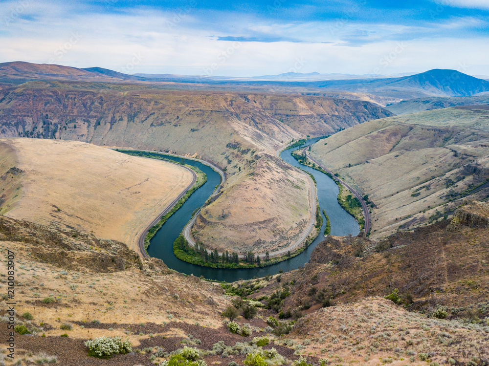 Wall mural Yakima Valley