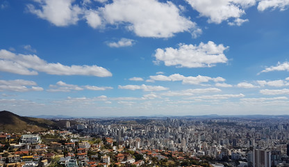 O horizonte visto do mirante, Belo Horizonte, MG